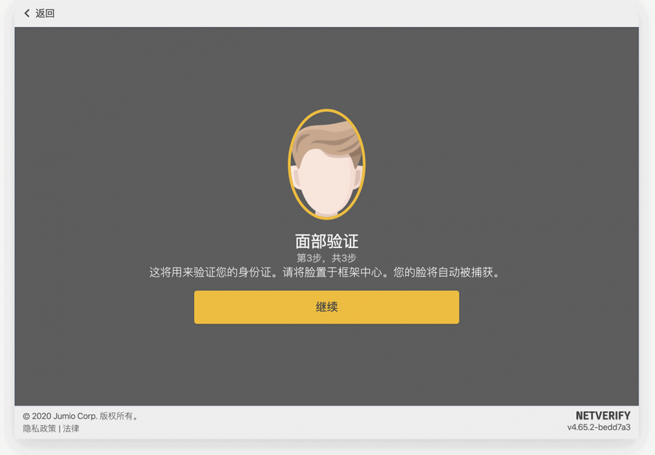 面部验证 面部验证